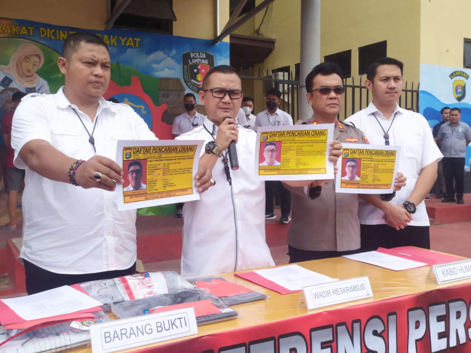 Polda Lampung amankan 5 pelaku dan 1 pelaku DPO, kasus investasi bodong Trading Forex